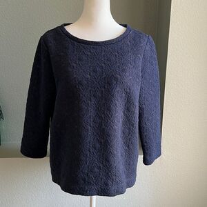 Ann Taylor Loft Quilted Sweater